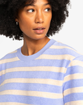 The Quiksilver Womens Collection Womens Uni Towel T-Shirt Dress in Hydrangea