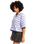 Uni Towel Shirt in Hydrangea Stripe