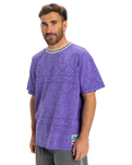 The Quiksilver Mens Global Heat T-Shirt in Global Heat Dusted Peri