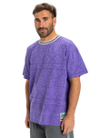The Quiksilver Mens Global Heat T-Shirt in Global Heat Dusted Peri