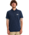 The Quiksilver Mens Stretch Polo Shirt in Dark Navy