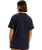 The Quiksilver Mens Slub Roundneck T-Shirt in Dark Navy