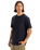 The Quiksilver Mens Slub Roundneck T-Shirt in Dark Navy