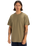 The Quiksilver Mens Slub Roundneck T-Shirt in Aloe