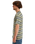 The Quiksilver Mens Tengha Stripe T-Shirt in Aloe Tengha