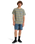 The Quiksilver Mens Tengha Stripe T-Shirt in Aloe Tengha