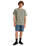 The Quiksilver Mens Tengha Stripe T-Shirt in Aloe Tengha