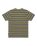 The Quiksilver Mens Tengha Stripe T-Shirt in Aloe Tengha