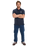 The Quiksilver Mens Stretch Polo Shirt in Dark Navy