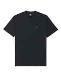The Quiksilver Mens Slub Roundneck T-Shirt in Black