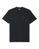 The Quiksilver Mens Slub Roundneck T-Shirt in Black