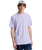 The Quiksilver Mens Slub Roundneck T-Shirt in Orchid Petal