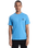 The Quiksilver Mens Dola Injected Slub T-Shirt in Riviera