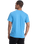 The Quiksilver Mens Dola Injected Slub T-Shirt in Riviera