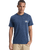 The Quiksilver Mens Dola Dola Injected T-Shirt in Dark Navy