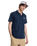 The Quiksilver Mens Stretch Polo Shirt in Dark Navy