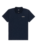 The Quiksilver Mens Stretch Polo Shirt in Dark Navy