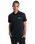 The Quiksilver Mens Stretch Polo Shirt in Black