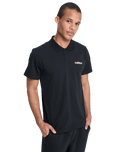 The Quiksilver Mens Stretch Polo Shirt in Black