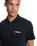 The Quiksilver Mens Stretch Polo Shirt in Black