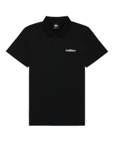 The Quiksilver Mens Stretch Polo Shirt in Black