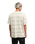 The Quiksilver Mens Birdwood Jacquard T-Shirt in Peyote Heritage Stripe Jacquard