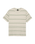The Quiksilver Mens Birdwood Jacquard T-Shirt in Peyote Heritage Stripe Jacquard