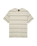 The Quiksilver Mens Birdwood Jacquard T-Shirt in Peyote Heritage Stripe Jacquard