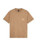 The Quiksilver Mens Guana Washed T-Shirt in Pine Bark