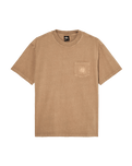 The Quiksilver Mens Guana Washed T-Shirt in Pine Bark