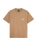 The Quiksilver Mens Guana Washed T-Shirt in Pine Bark