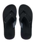 Rivi 26 Flip Flops in Black 2
