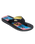 Molokai Layback 26 Flip Flops in Black Holmes