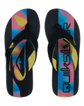 Molokai Layback 26 Flip Flops in Black Holmes