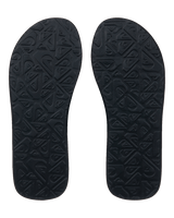 Molokai Layback 26 Flip Flops in Black Quik Tough