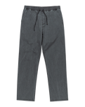 The Quiksilver Mens Taxer Trousers in Black