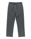 The Quiksilver Mens Taxer Trousers in Black