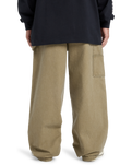 The Quiksilver Mens Mercury Straight Out Trousers in Elmwood