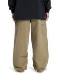 The Quiksilver Mens Mercury Straight Out Trousers in Elmwood