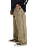 The Quiksilver Mens Mercury Straight Out Trousers in Elmwood