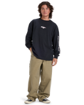 The Quiksilver Mens Mercury Straight Out Trousers in Elmwood