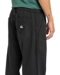 Taxer Twill Trousers in Black