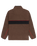 The Quiksilver Mens Omni Sherpa Fleece Jacket in Chocolate Brown