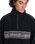 The Quiksilver Mens Omni Sherpa Fleece Jacket in Black
