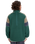 The Quiksilver Mens Clean Coast Block Fleece Jacket in Trekking Green