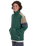 The Quiksilver Mens Clean Coast Block Fleece Jacket in Trekking Green