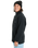 Clean Coast Zip Fleece Jacket in Black