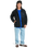 Clean Coast Zip Fleece Jacket in Black