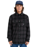 Bering Strait Check Shirt in Black Northsea Plaid