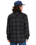Bering Strait Check Shirt in Black Northsea Plaid